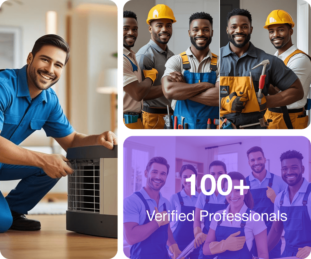 Delivery professionals and verified team